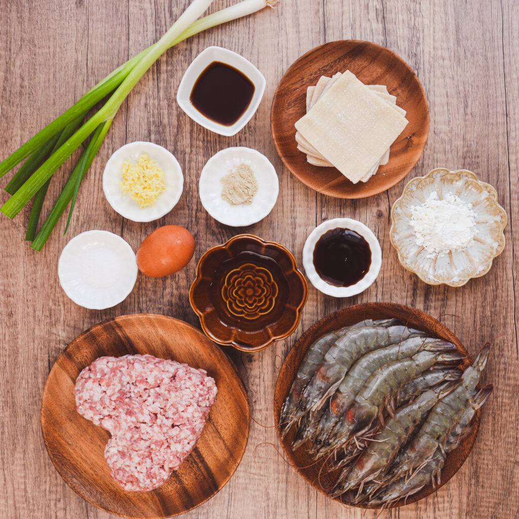 Shrimp wontons ingredients