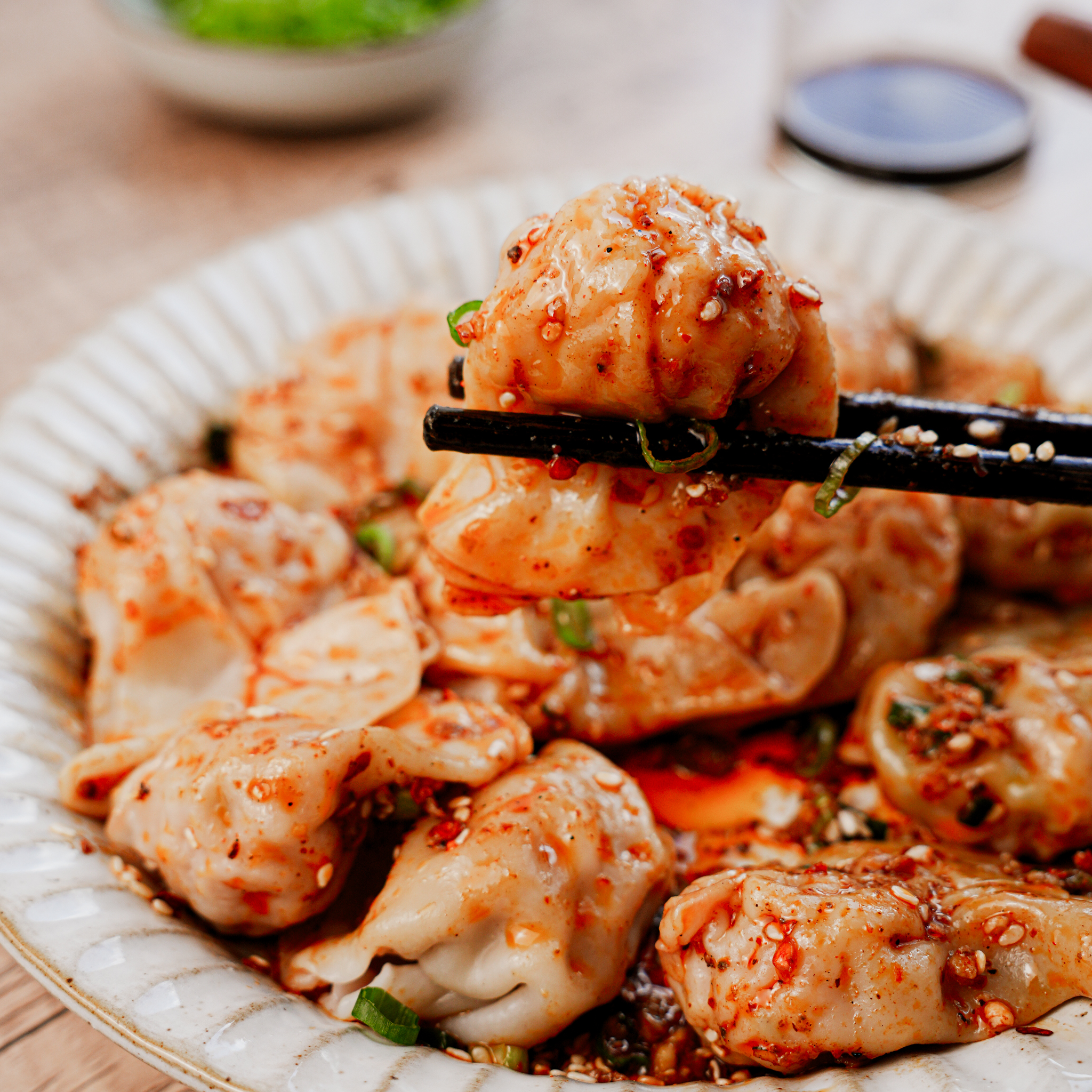 Shrimp wontons