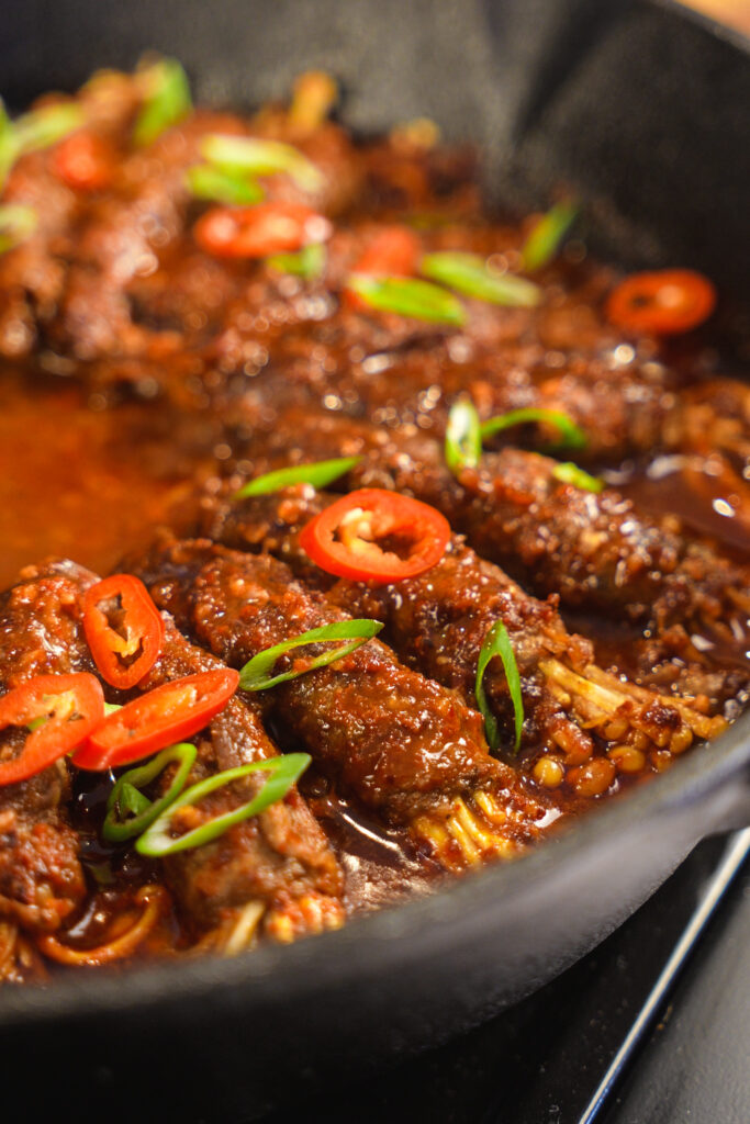 Fire Enoki Beef Rolls