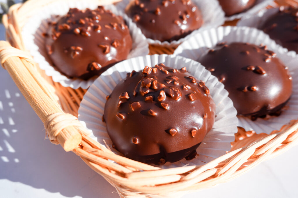 Chocolate Covered Mochi