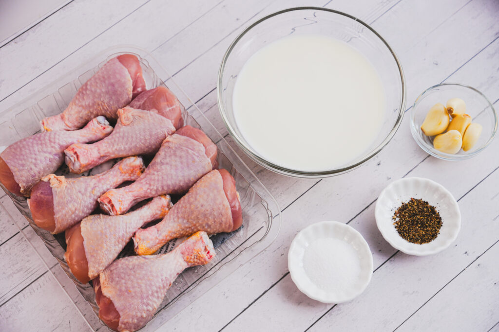 Brine with milk