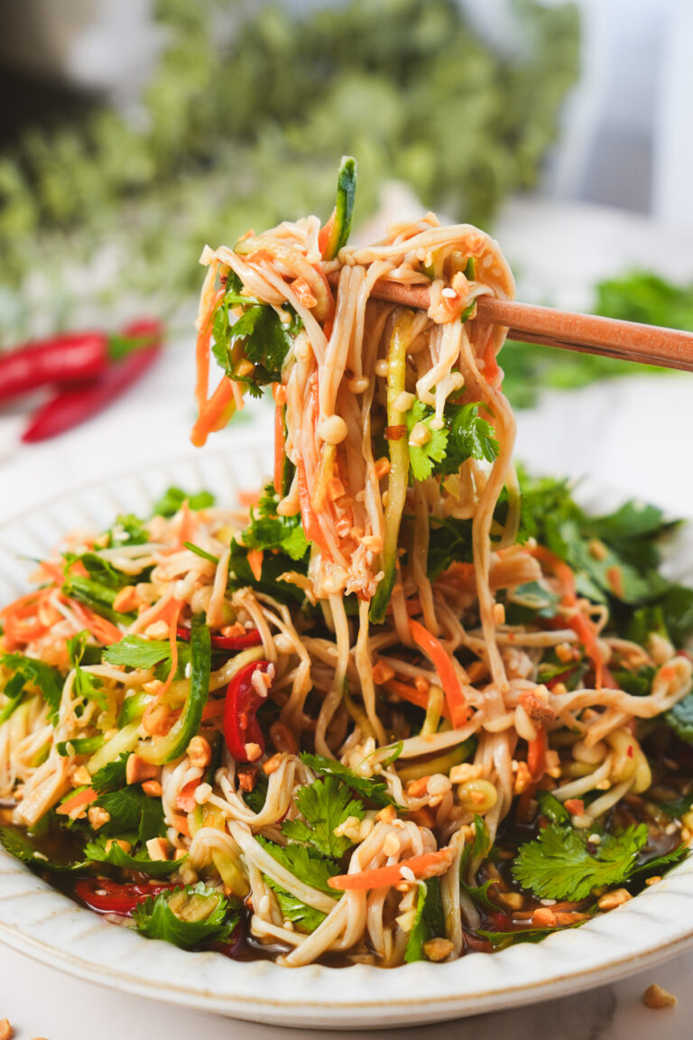 Chinese Enoki Mushroom Salad 凉拌金针菇