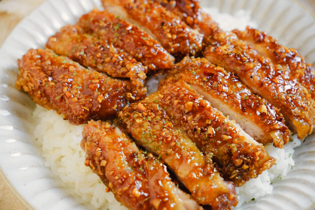 Honey Garlic Crispy Chicken