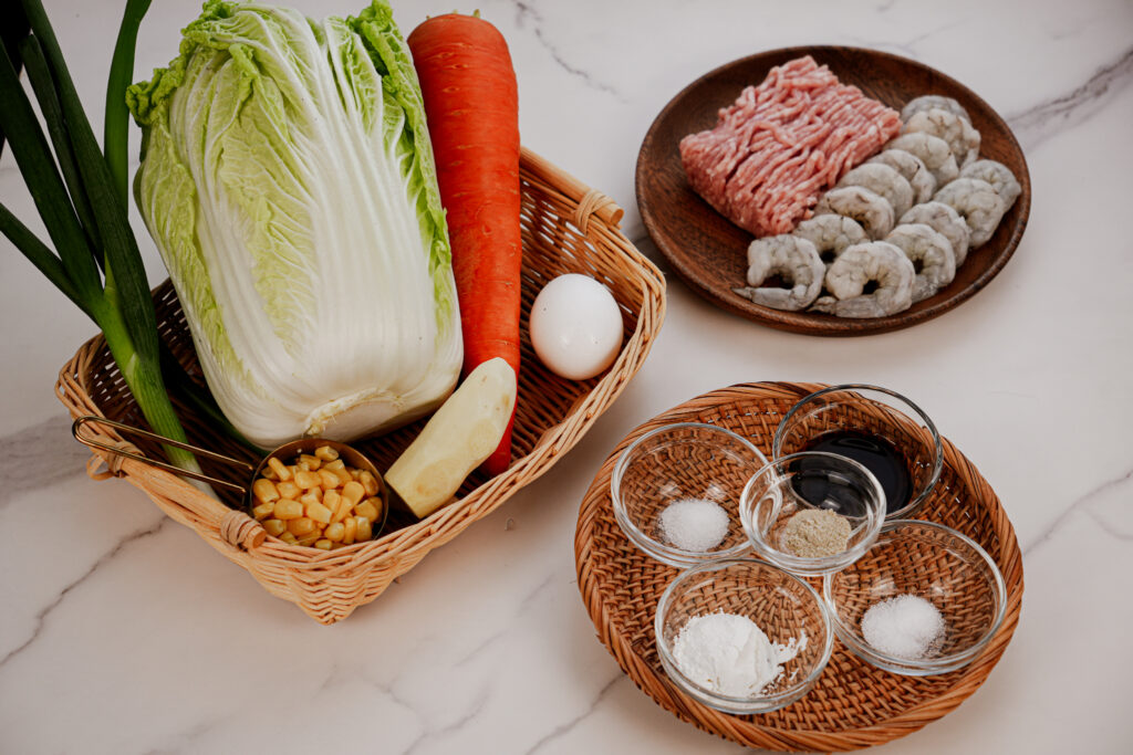 nappa cabbage roll ingredients