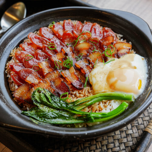 Cantonese claypot rice