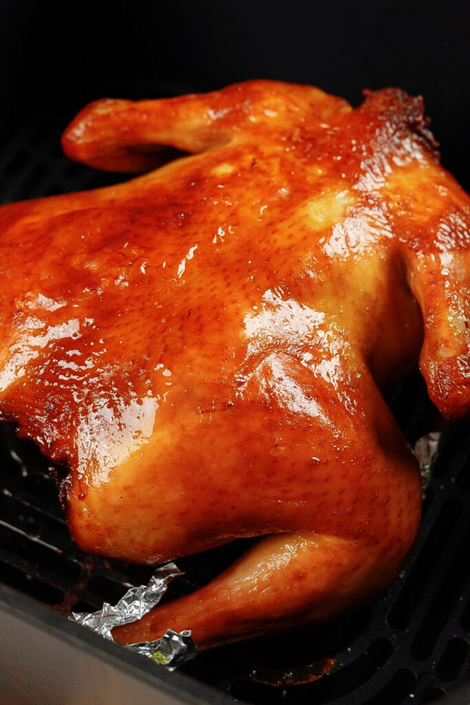Air fryer roast chicken