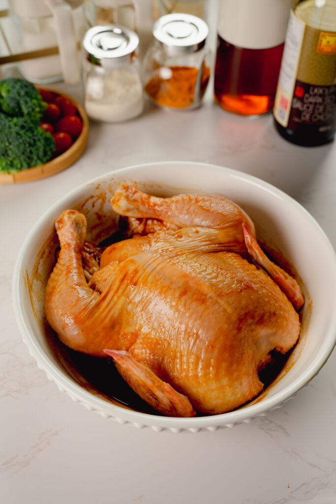 Marinate the chicken