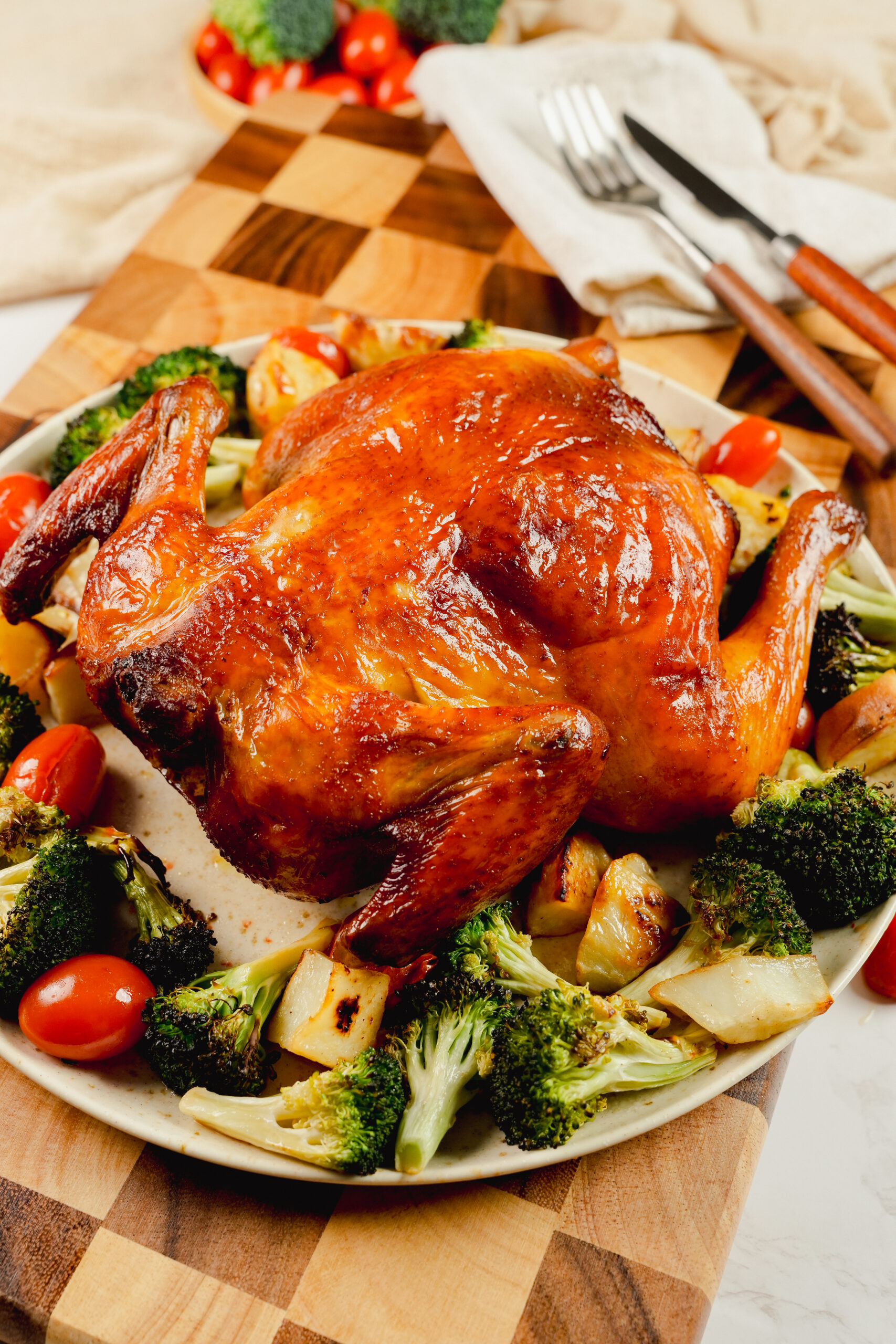 air fryer roast chicken