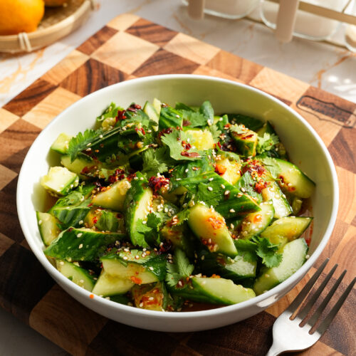 Chinese Smashed Cucumber Salad