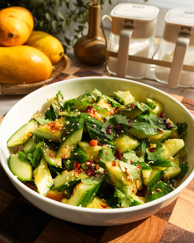 Chinese Smashed Cucumber Salad