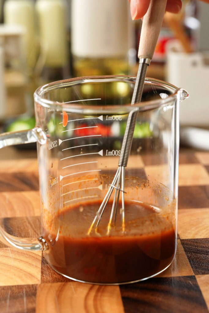 Chinese Sweet and Sour Eggs sauce