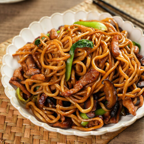 Shanghai fried noodles recipe