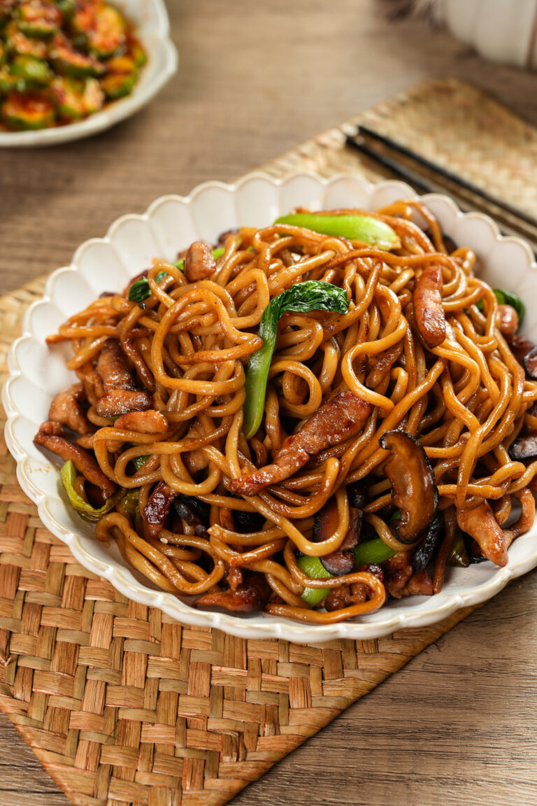 Shanghai fried noodles recipe