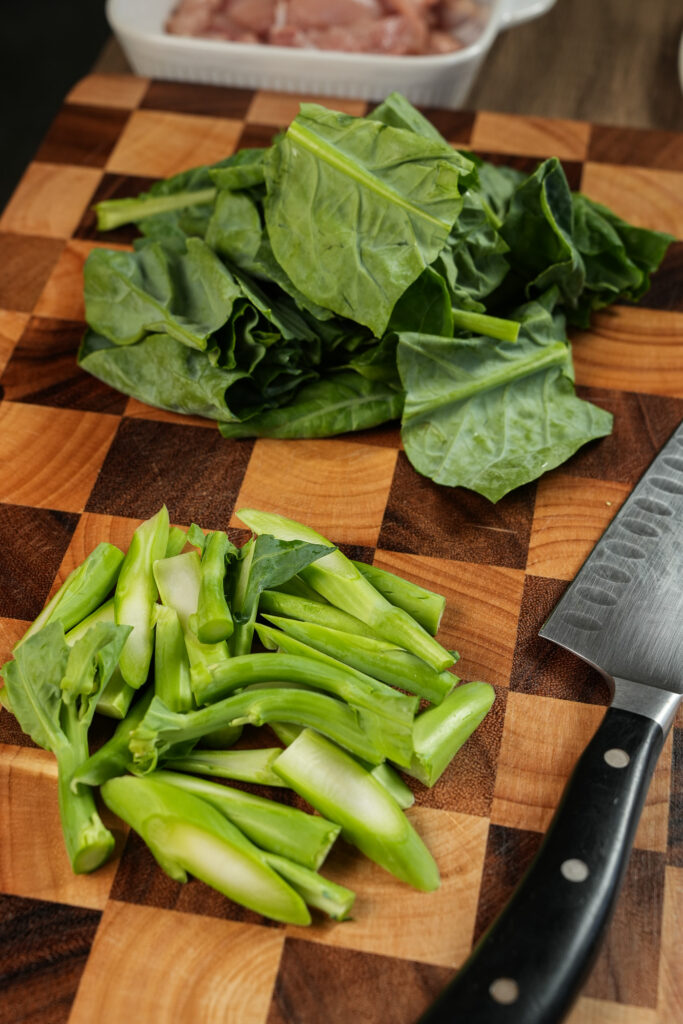 chinese broccoli - gai lan - for pad see ew