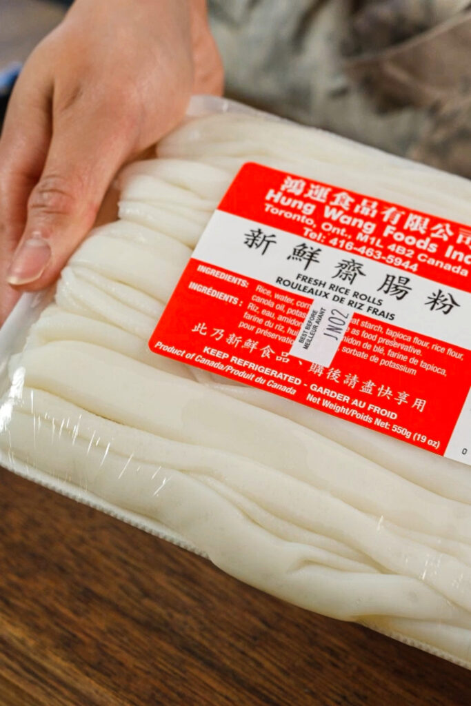 rice noodles for pad see ew