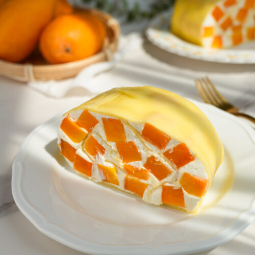 mango crepe roll