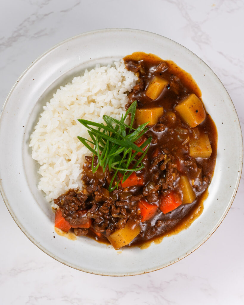 Japanese Ground Beef Curry