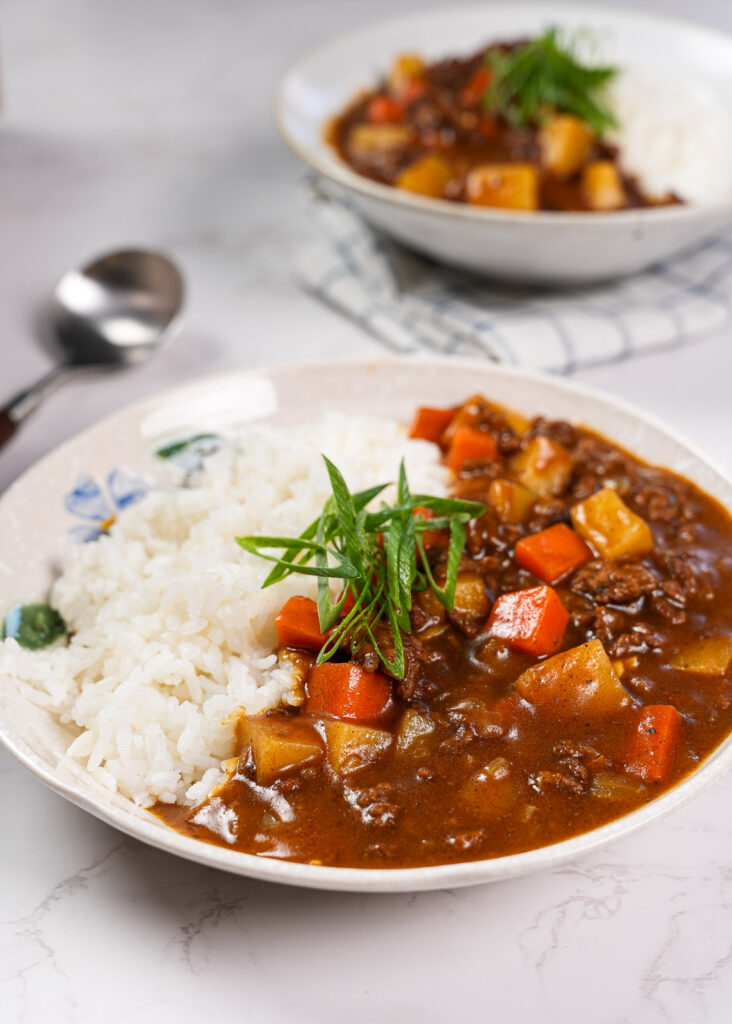 Japanese Ground Beef Curry