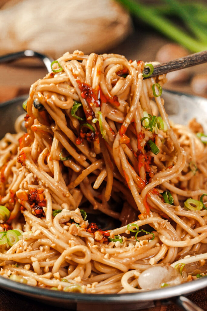 Cold Sesame Noodles Bites