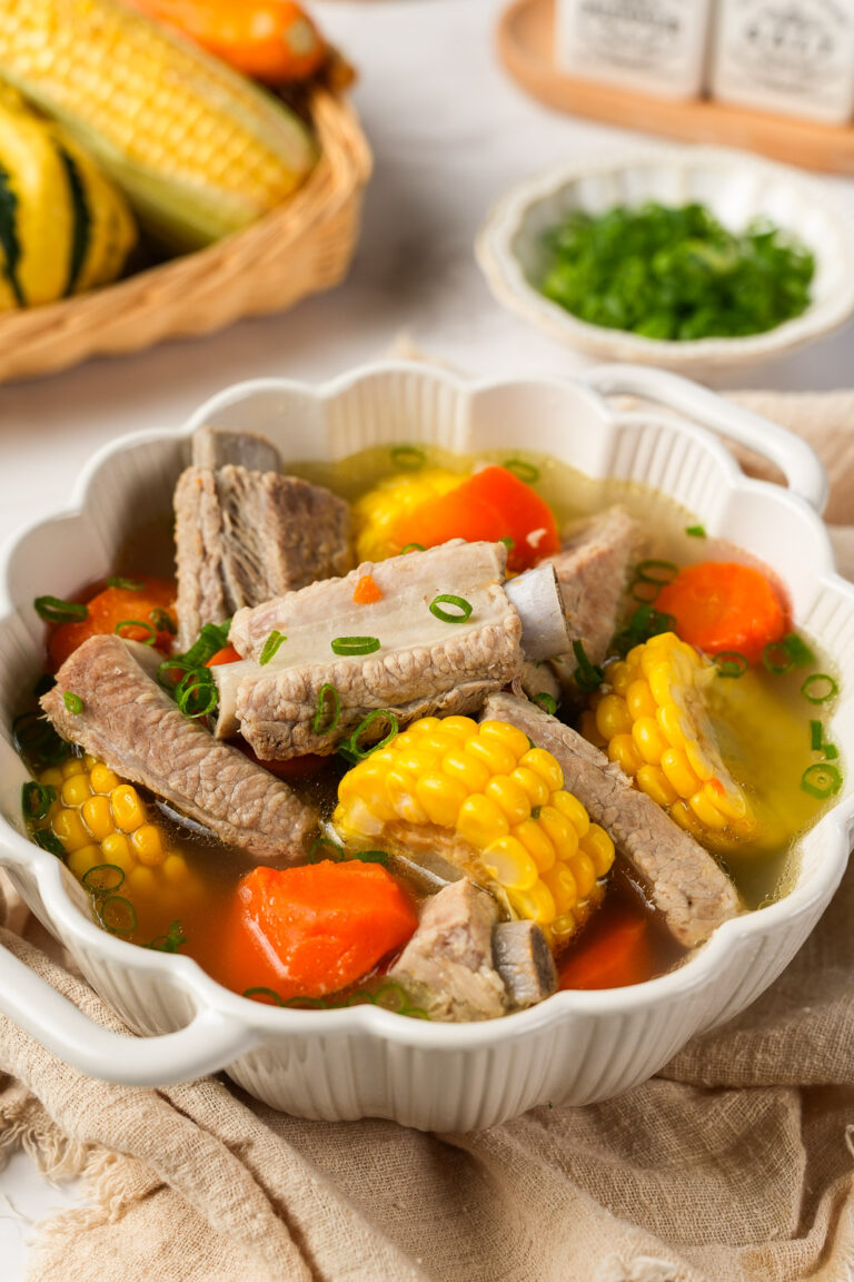 Chinese pork rib soup